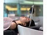 【カラー睡眠の質改善コース】頭皮診断+カラー+頭浸浴スパ45分+頭皮TR23100→
