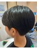 新規限定　メンズカット+縮毛矯正（ブ込）￥10450→￥7700