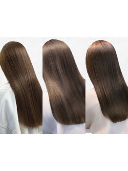 髪質に合わせた縮毛矯正が自慢のサロン！経験豊富なスタイリストが理想のストレートヘアを実現します◎