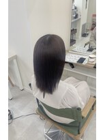 ナビバイケンジ(NaVI by KENJE) 【NaVI/伊藤】艶さらになる縮毛矯正