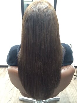アンファング(Anfang)の写真/【醍醐駅から徒歩3分/駐車場有】ダメージを最小限に、髪の広がりやクセを解消。なめらかな質感を実現♪