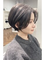 チフガーデンバイアール(Chif garden by R)&nbsp;ハンサムショート×ダークグレージュ