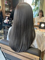 ヘアリゾート粋 ティガ 池袋店(tiga)&nbsp;透明感グレージュ/ロング/髪質改善