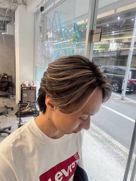 メンズサロン キング 梅田店(Men’s salon K!ng) 波巻きツイストスパイラルパーマ/フェザーパーマ/眉毛/メンズ