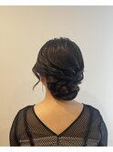 お呼ばれヘアセット