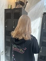 ヴァイス 渋谷店(VAICE)&nbsp;ミルクティーベージュ/ケアブリーチ/ミディアム