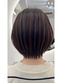 ショートカットxひし形ショートボブ×前髪あり20代30代40代