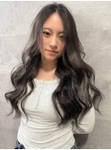 【打越】ロング×アイスグレージュ