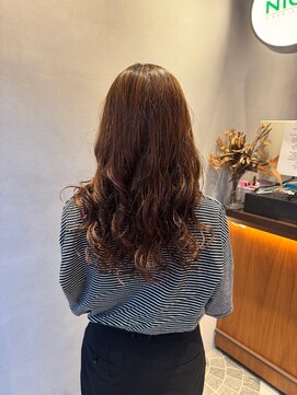 ニコ(NICO) デザインカラー ふんわりデジタルパーマ