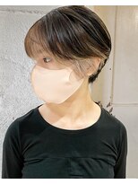 エノア 東京(ENORE) 大人可愛い☆ハイライト×インナーカラーのショートヘア