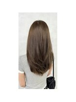 アース オーセンティック 越谷レイクタウン店(EARTH Authentic)&nbsp;越谷ムラ解消☆ベージュ系カラー韓国風ロングレイヤー