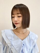 キアラ(Kchiara)&nbsp;福岡美容室20代30代40代切りっぱなしボブぱつっとボブ