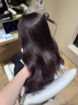 ジーナ 南船橋(Zina) ブリーチなしで出来るピンクラベンダー