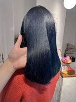 ハク アトリエ(HaKU atelier) ブルーブラック/ハイトーンカラー/髪質改善トリートメント