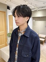 ローレン(LOREN)&nbsp;ベリーショート/ダークアッシュ/ニュアンスパーマ/韓国マッシュ