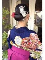 ヘアサロン チェルシー(hair salon chelsea)&nbsp;卒業式♪シニヨンアレンジ