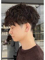 ネクストフォーヘアー(NEXT for hair)&nbsp;大人気　波巻きシャドウパーマ　メンズパーマナチュラル　20代