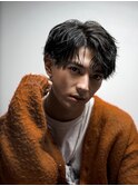 men'shair/波巻きツイストスパイラル/ニュアンスパーマ