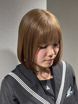 ルシティ(Le City)&nbsp;natural beige【ダブルカラー/ブリーチ/髪質改善/ボブ】