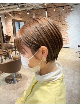 スペックホルダー(Spec Holder) 似合わせカットショートボブ×ベージュカラー2.19