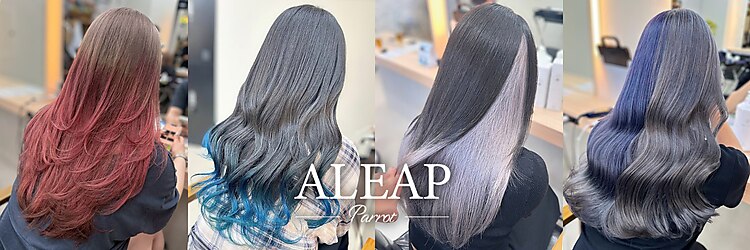 アリープパロット(ALEAP parrot)のサロンヘッダー