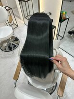 ジーナ 吉塚(Zina) 暗髪 オリーブブラウン【福田れん】博多 吉塚 美容室 髪質改善