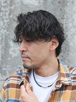 ハニー(HONEY)&nbsp;波巻きスパイラルパーマ/波巻きパーマ/岡崎メンズカット