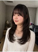 大分ハッシュカット韓国レイヤーワンホンヘアヨシンモリかるめ