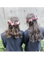 リワーズ 成城学園前(ReWARDs) お揃い卒業式ヘアセット
