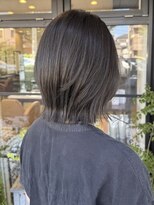 ミレット 竹ノ塚東口店(miret)&nbsp;30代40代50代◎白髪染めリタッチカラー丸みショート竹ノ塚