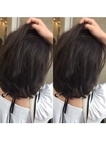 モードケイズ 西宮(MODE K's)&nbsp;大人かわいい/小顔/斜めバング/アシンメトリー/伸ばしかけ