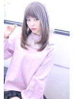 ニスル 町田店(NISURU)&nbsp;似合わせカット/大人ガーリー/ダークアッシュ/着物/町田/町田駅