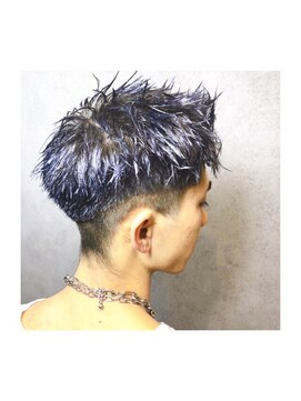 ヘアサロンM 新宿 外ハネボブ/アッシユブラウン/ネオウルフ/デザインカラー