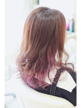 エフエフヘアー(ff hair) back style☆インナーカラーvol.124