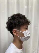 ラビリンスノーブル(Labyrinth noble)&nbsp;前下がりショートパーマ