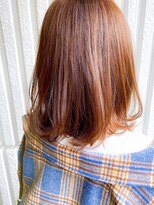 ネオリーブカップ 町田店(Neolive capu)&nbsp;セミロング ＊ オレンジベージュ【neolivecapu町田店】