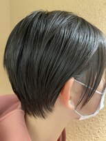 リー 京橋(Lee)&nbsp;> > > 黒髪ハンサムショート < < <