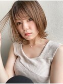外はね☆Aラインボブ