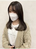 インナーカラー×ホワイトグレージュ