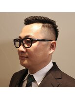 クランク(CRANK)&nbsp;サイドパートフェードスタイル