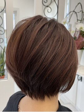 サロンドノア(Salon de NoA) ボブ×パールピンクアッシュ