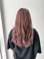 ロカ 表参道(loka)&nbsp;ウェーブヘア/ベージュカラー[表参道/ブリーチ/ハイライト]Mai