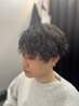【新メニュー】メンズカットパーマ＋角質取りシェービング　￥15980→￥13980