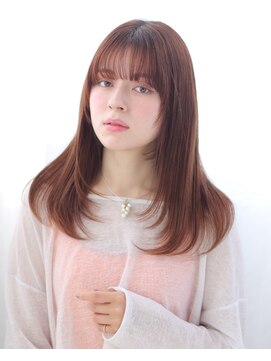 リン(Rin) 30代40代大人ガーリー小顔レイヤーストレート