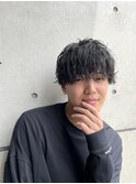 ニュアンスツイストスパイラルパーマ波巻きスパイラルMIXパーマ