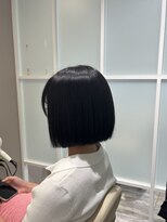 トッカ 茨木(tocca)&nbsp;髪質改善ストレートぱっつんボブ