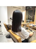 地毛風ストレートパーマ/特濃水素トリートメント