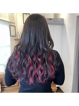 メレット(Meret) インナーカラー【ピンク】