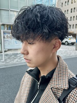 オーガニック アトリエ 大宮(organic+atelier) ツイストスパイラルパーマツーブロックツイストパーマ暗髪