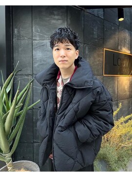 ムード 立川(MHOOD) 立川/メンズ/メンズカット/波巻きパーマ/センター